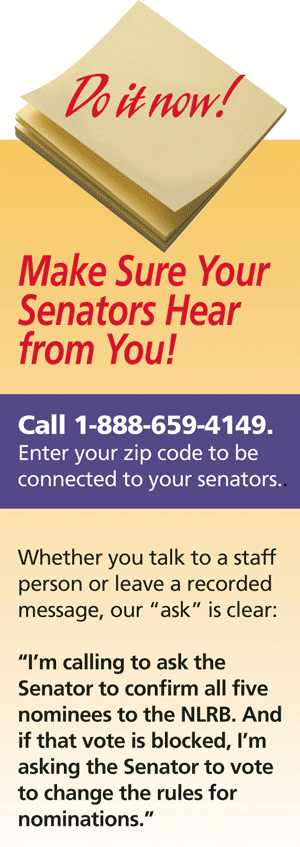 Make Sure Your Senators Hear from You!