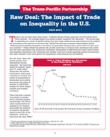 Raw Deal: The Impact of Trade and Inequality in the Middle Class=