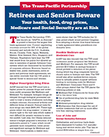Seniors Beware: Your health, food, drug prices, Medicare and Social Security Are at Risk=
