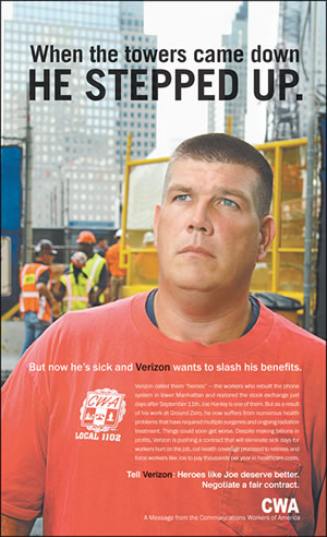 CWA 9/11 Print Advertisement